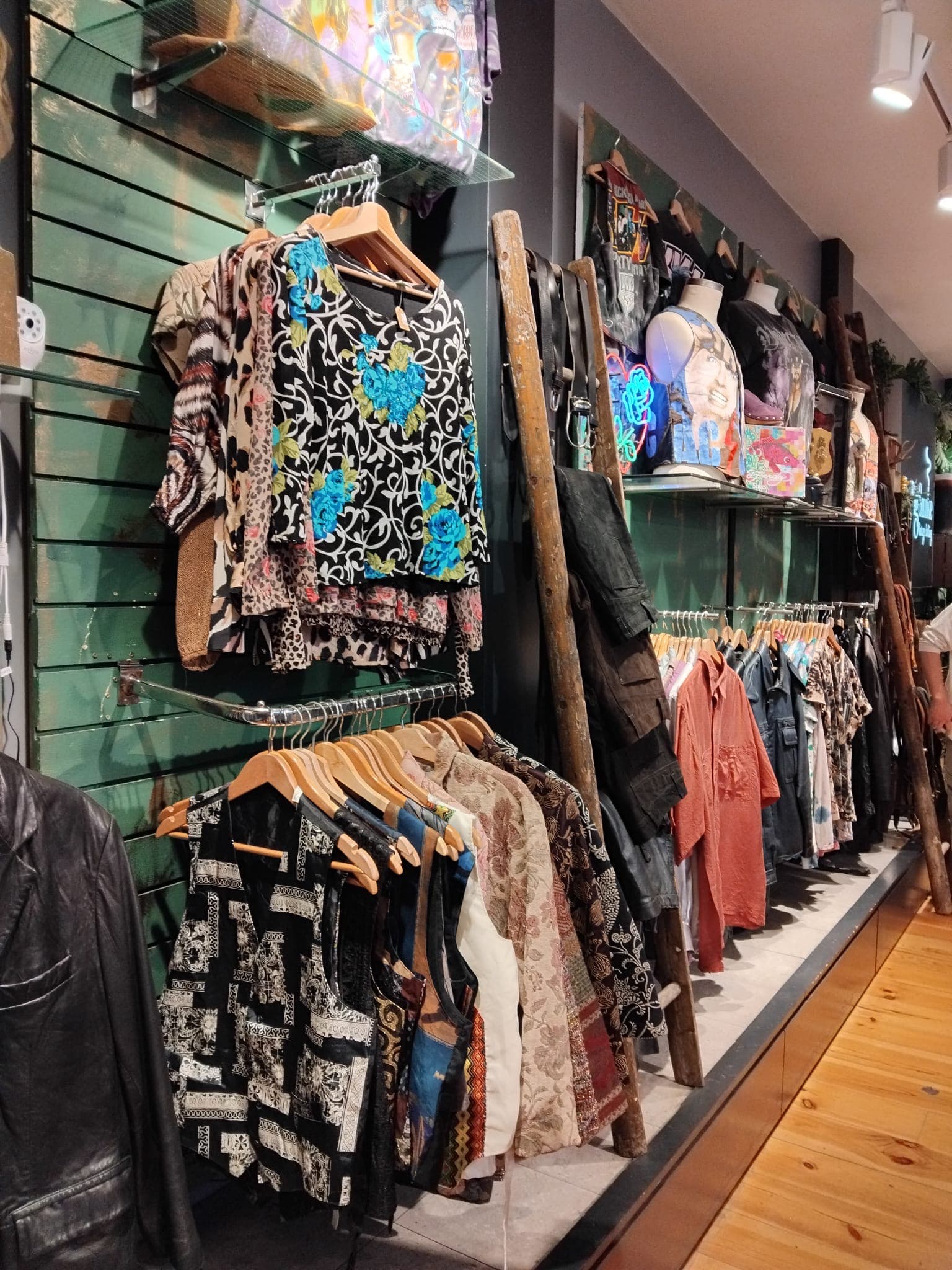Vintage treasures in a Dublin shop
